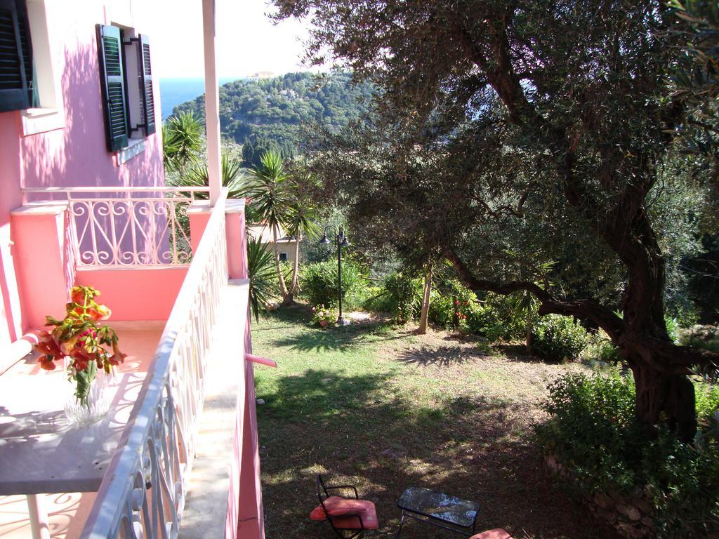 Ipsia Apartments Paleokastritsa Zimmer foto